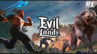 First Gameplay of Evil land.(Ep 1)RPG ONLINE GAME. Must Watch. By @technogamerz.