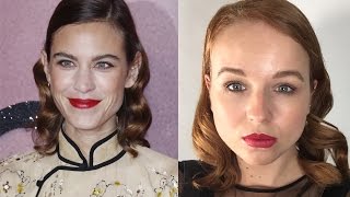 Alexa Chung Wavy Hair Tutorial With Georgetown