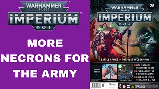 Warhammer 40000 Imperium - Issue 28 - More Necrons For The Army