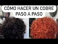 Cómo hacer un color cobre paso a paso by RICARDOLUENGOPELUKEROS con evolución ALFAPARF 😜😜😜