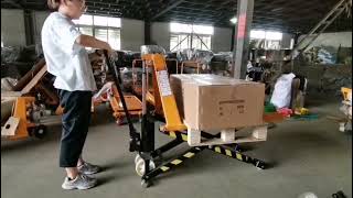 Maximize efficiency with our versatile high-lift pallet truck