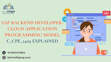 Sample Questions for C_CPE_2409 SAP Cloud Application Programming Model
