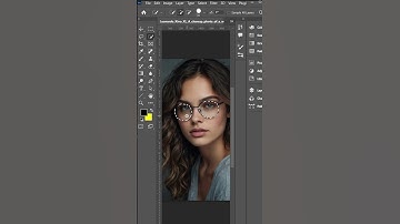 "How to Edit and Change Glasses Color in Photoshop"