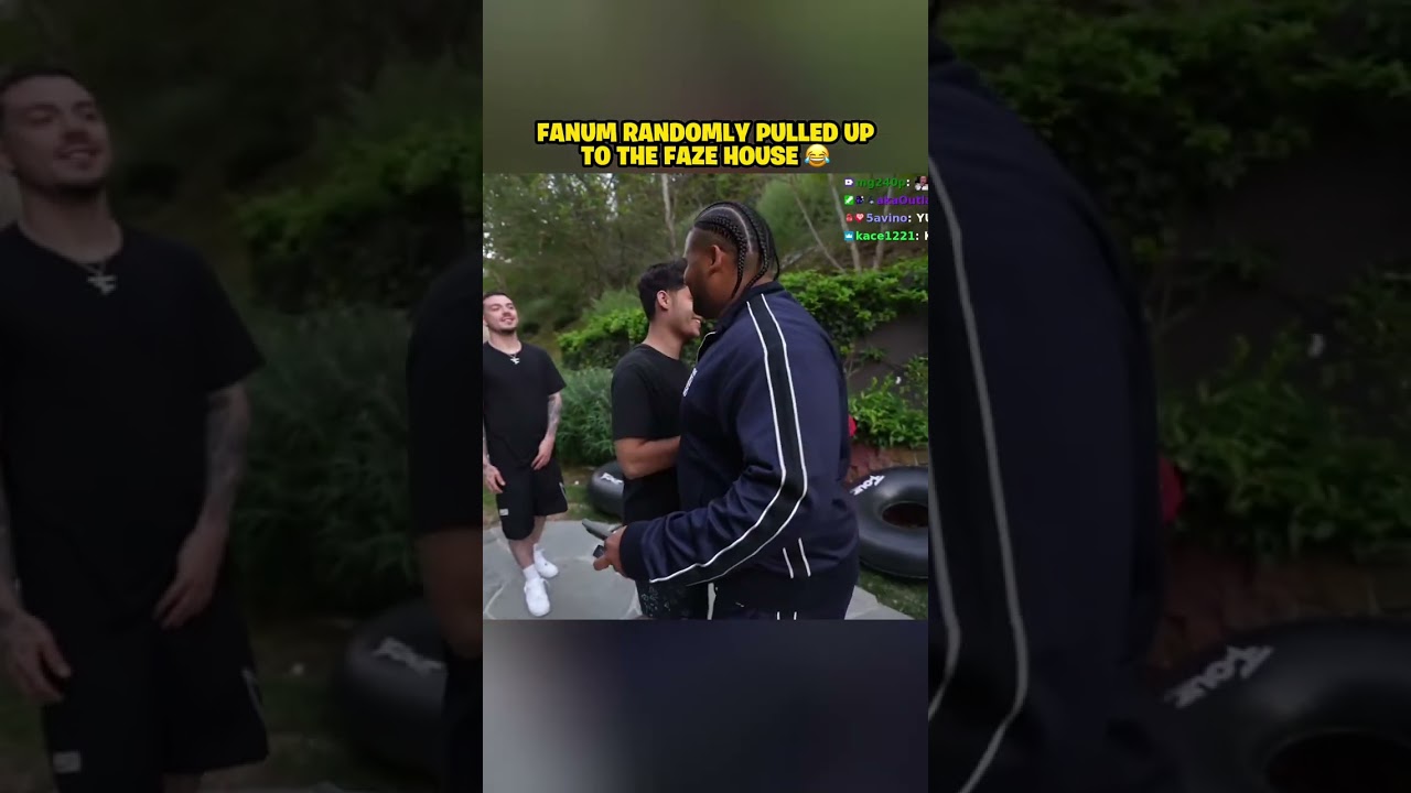 Фанум посещает FaZe House! 😂