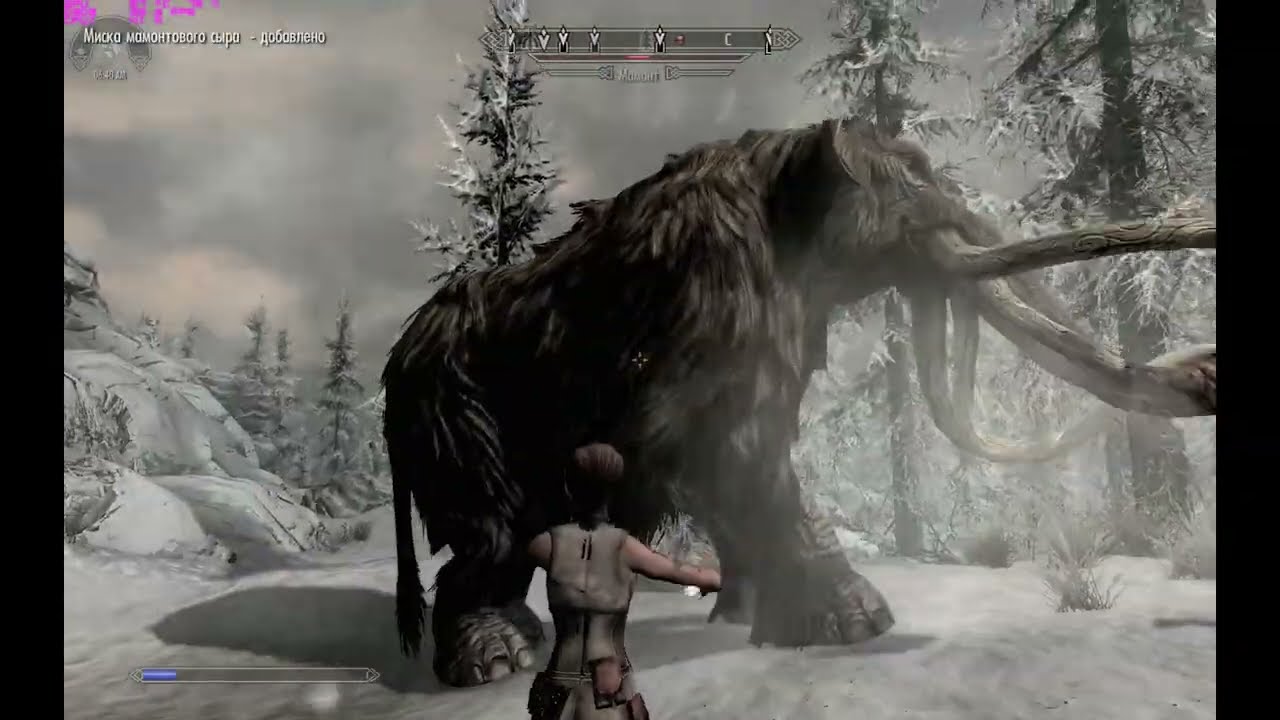 Кадр из видео Skyrim S 072 Дубина Великана Как Ее Взять