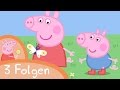 Peppa Pig Deutsch  Im Garten - Zusammenschnitt (3 Folgen)