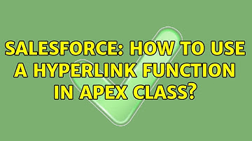 Salesforce: How to use a Hyperlink function in apex class?