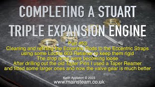 Thumbnail for COMPLETING A STUART TRIPLE EXPANSION ENGINE - PART #53