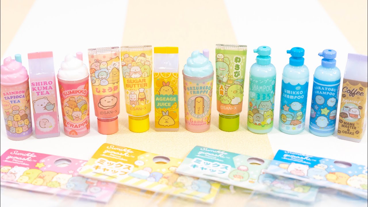 ミニチュアみたいで可愛い♪すみっコぐらし ミックスキャップ 2022春