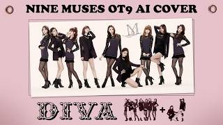 Nine Muses - DIVA (OT9 AI After School Cover)