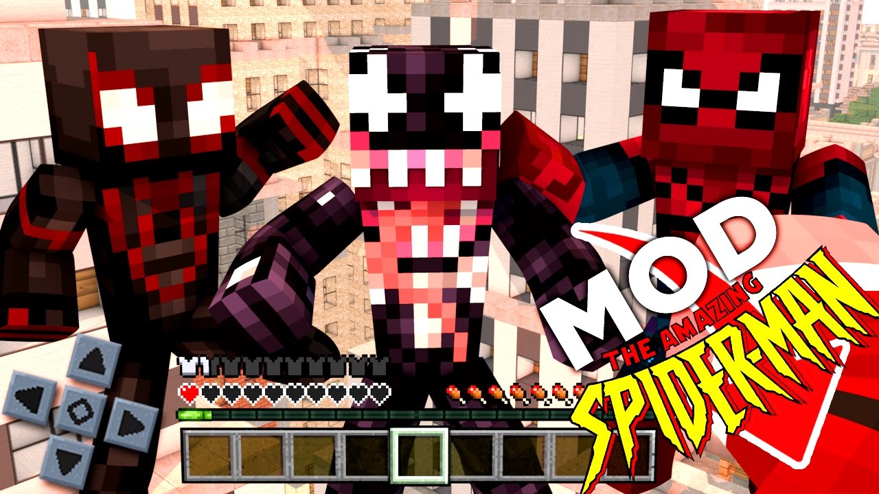infantile systemic hyalinosis O MELHOR MOD THE AMAZING SPIDER MAN BETA 3 PARA MINECRAFT PE 1.1 - (Minecraft Pocket Edition)