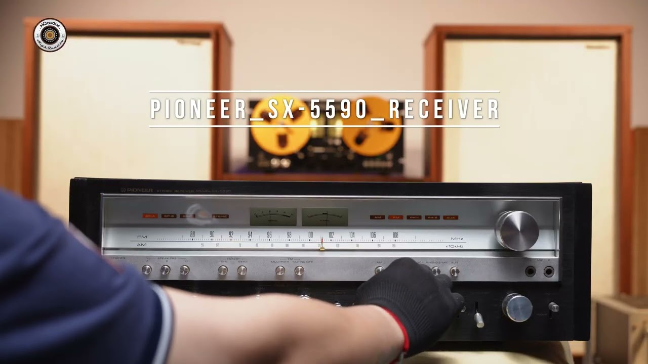 Pioneer SX5590 Vintage Receiver – Fully Serviced & Restored, PRO Recapped, 1Yr WRT
