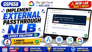 Implement External Passthrough NLB | #GSP658 #qwiklabsarcade2026 #googlecloudarcade Wealth
