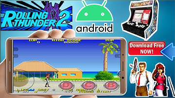 💥Rolling Thunder 2 Arcade Game+ROM+Emulator Gameplay walkthrough