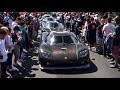 Koenigsegg Squad SHUTS DOWN The CRAZIEST Car Show EVER! (Tons of REVS and FLAMES!)