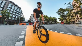 NUEVOS carriles BICI en BARCELONA