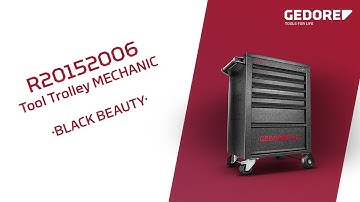 GEDORE red Tool Trolley | MECHANIC R20152006 | 6 drawers for all your tools