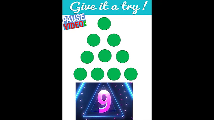 Flip the triangle upside down in only 3 moves #shorts