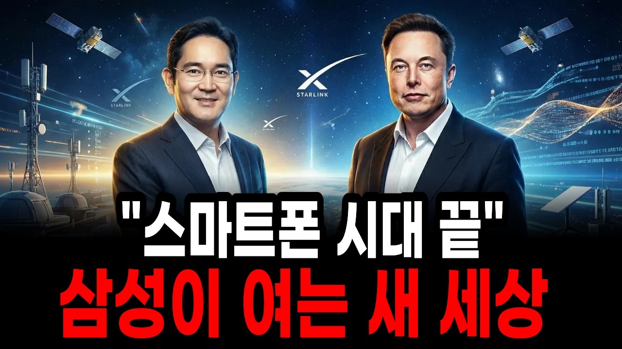 스마트폰은 이제 끝났다! 삼성이 일론 머스크와 설계한 3년 뒤 '폰 없는 미래' (50대 필수 시청)