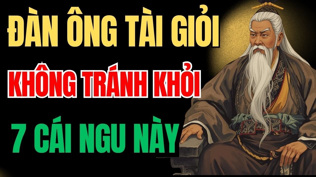 Đàn Ông Có Tài Giỏi Đến Mấy Cũng Không Tránh Khỏi 7 Cái Ngu Này |Đạo cổ nhân