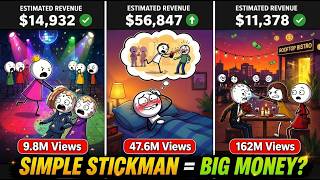 How I Make Viral Stickman Animations with AI (100% FREE Tools for Any Niche in 2026) screenshot 5
