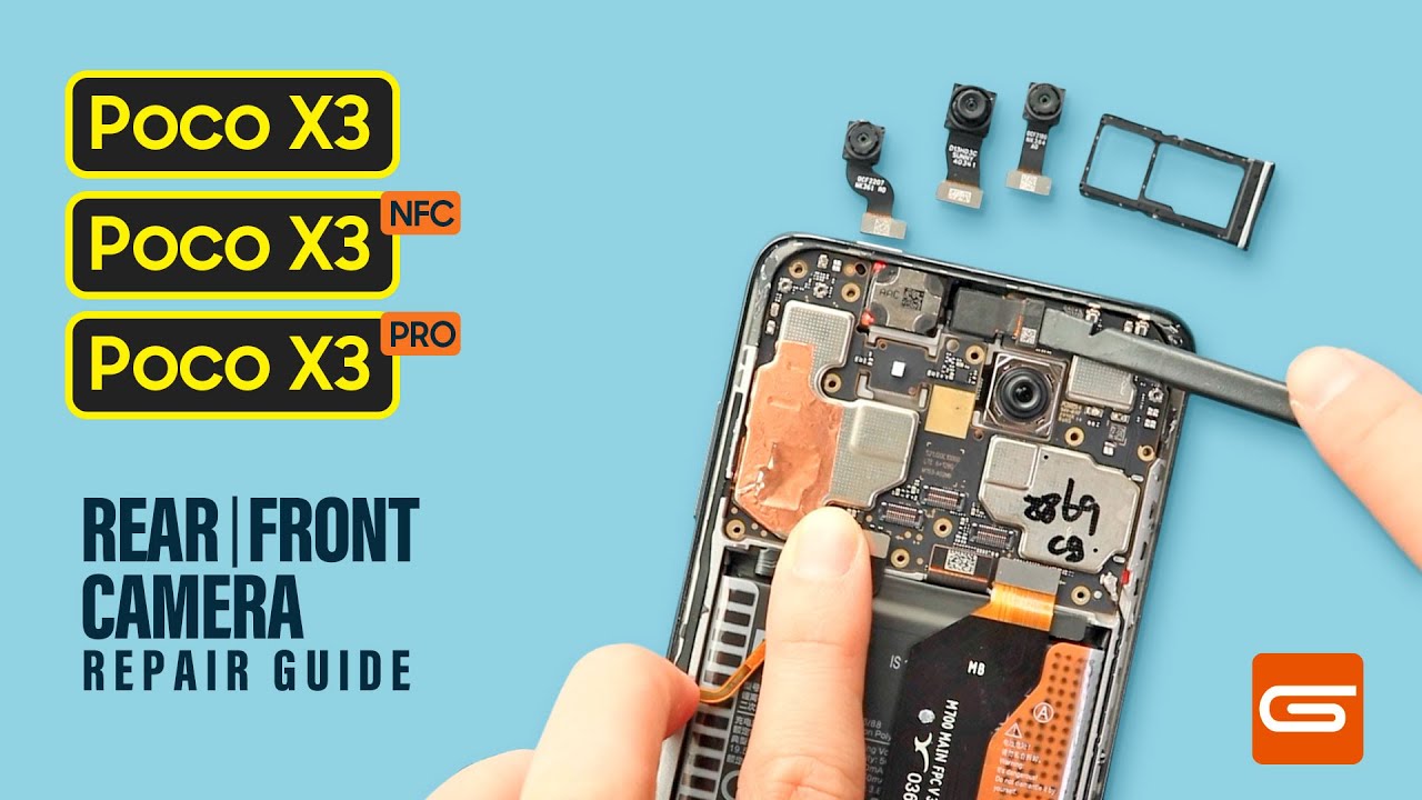 Poco X3 NFC Pro Camera Replacement Back| Front