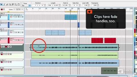Reason 6 404: Recording and Producing Vocals - 7. Understanding Audio Clip Envelopes