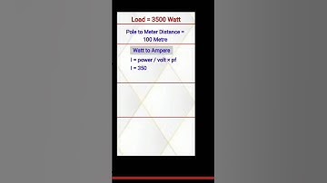 Wire selection for 3.5 kw load | Aluminium wire size calculation #electricalwork #wiresizeselection