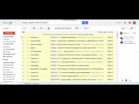 Oude mails verwijderen in Gmail | inbox opruimen doe je zo