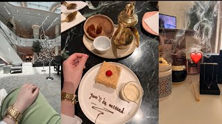 جولة بأكبر مول في العالم dubai mall واش جابتلي صديقتي الاماراتية ? مطعم رووعة ?