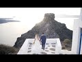 Rock and Christina | Wedding trailer highlights | Vallais Villas Santorini