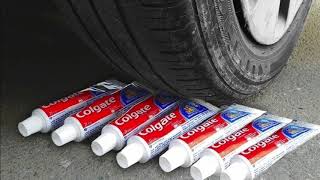 Experiment Car Vs Toothpaste