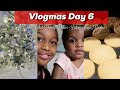 Vlogmas Day 6: Baking Sugar Cookies | New Tree Skirt | Hectic Time W/ Family