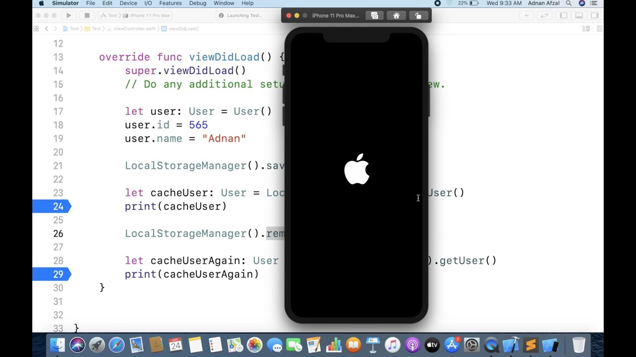 Easy way to save the class object in user defaults - Swift iOS