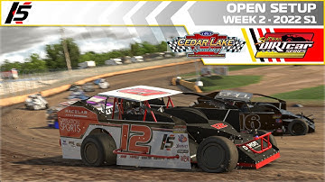 Big Block Modifieds - Cedar Lake Speedway - iRacing Dirt