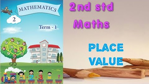 2nd std Maths | Place Value | Numbers | Term1
