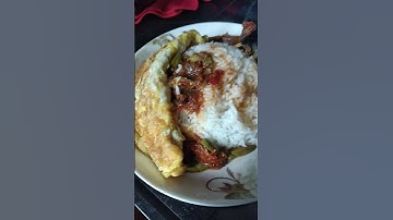 sambal pete ikan asin