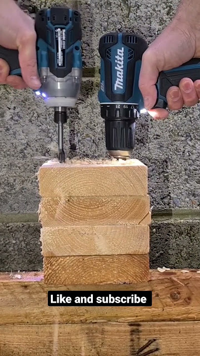 Fake Makita Impact 18V vs Makita Drill LTX 18V Brushless ( Next Hilti Impact Driver)