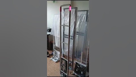 UNKNOWN EAS GATE SECURITY : Successfully manage to repair at our Service Center#alarm #security#eas