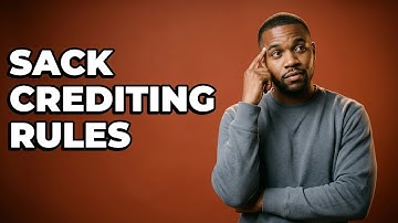 Is A Football Sack Credited To One Player?