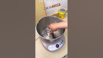 Automatic Dough Kneader Machine 🤯 #shorts #youtubeshorts #shortsfeed #food