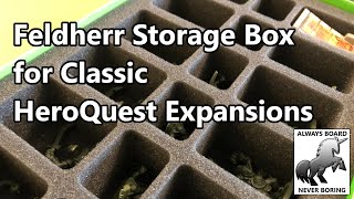 Original Kellar's Keep & Return of the Witch Lord HeroQuest Expansion Storage Solutions by Feldherr