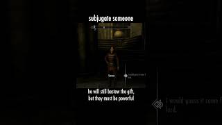 subjugate someone — The Elder Scrolls V: Skyrim dialogue scene