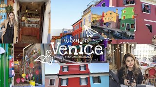 VENICE: murano and burano island- walking tour | travel vlog #2 | Pretty Istar