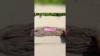 Making clothes out of dog hair #animals #love #adoreble #cute #funny