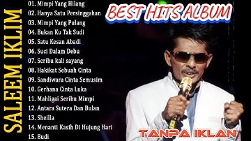 BEST HITS SALEEM IKLIM | TANPA IKLAN #lagumalaysia #lagumalaysiapopuler #lagu #viral #laguslowrock 