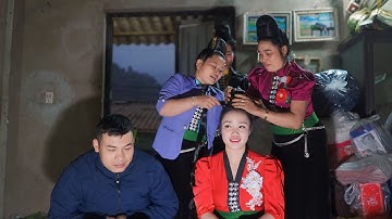 Toàn Cảnh Lễ Tẳng Cẩu Búi Tóc Của Cd Hồng Cươi 💝 Cr Cầm Thịnh Tại Bản Bon  - Bon Phặng Thuận Châu