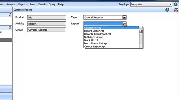 Hanging Crystal Reports Inside Sage Abra Suite
