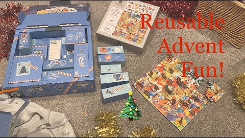 Puzzle With Me | creating a kids advent calendar activity | Wentworth Puzzles - Santa’s Workshop