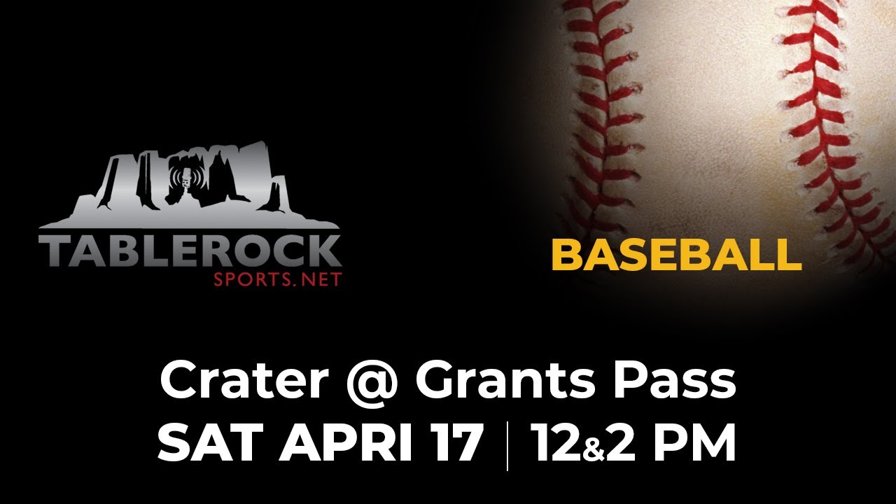Baseball Crater Grants Pass Gm 1 YouTube